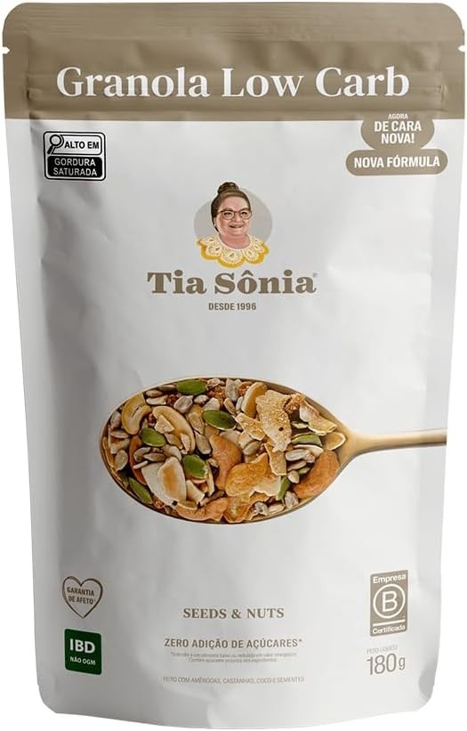 GRANOLA LOW CARB 180G