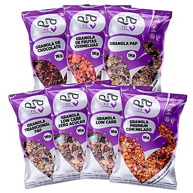 Granola P&P: 1kg de Sabor e Saúde!