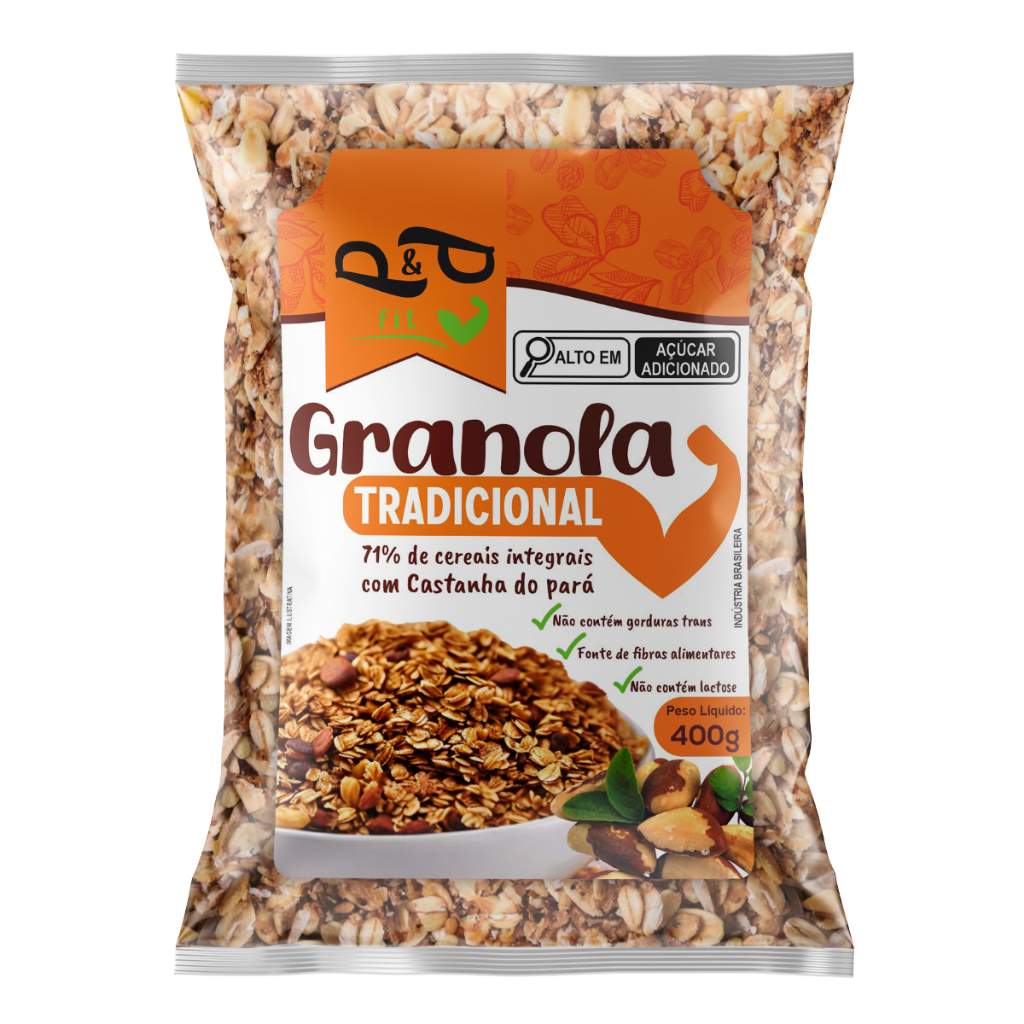 Granola P&P Tradicional: Energia e Sabor!