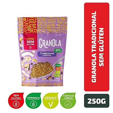 Granola Sem Glúten: Sabor e Saúde em Cada Colherada!