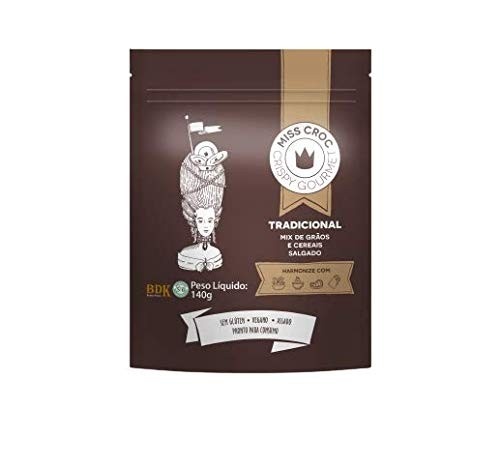 Granola Crispy Tradicional Sem Glúten Sachê Miss Croc 140g