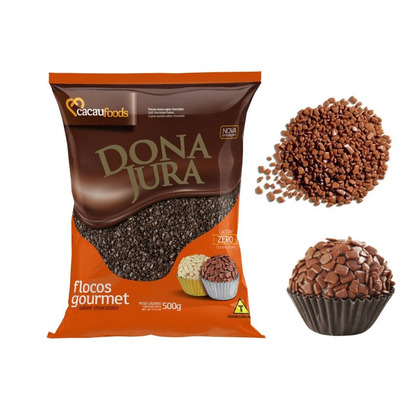 Granulado Gourmet Chocolate: Flocos ou Miçanga?