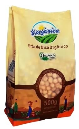 Grão de Bico Orgânico Biorgânica 500g