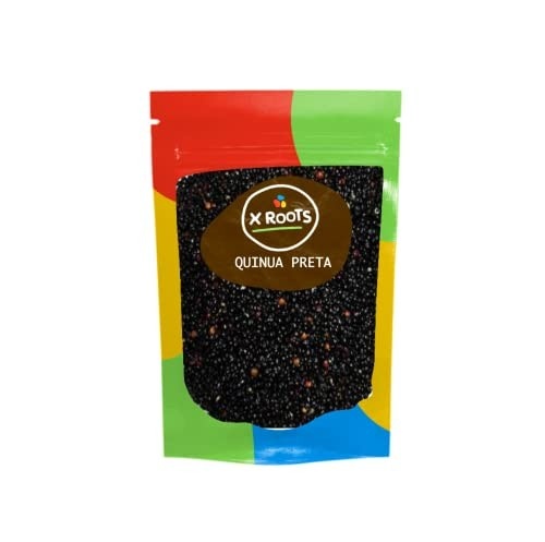 Quinua Quinoa Preta em Grãos Importada 1kg - X Roots