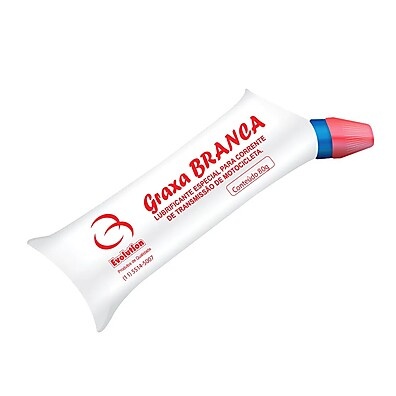 Graxa Branca Especial para Corrente 80g – Proteção Real para sua Moto