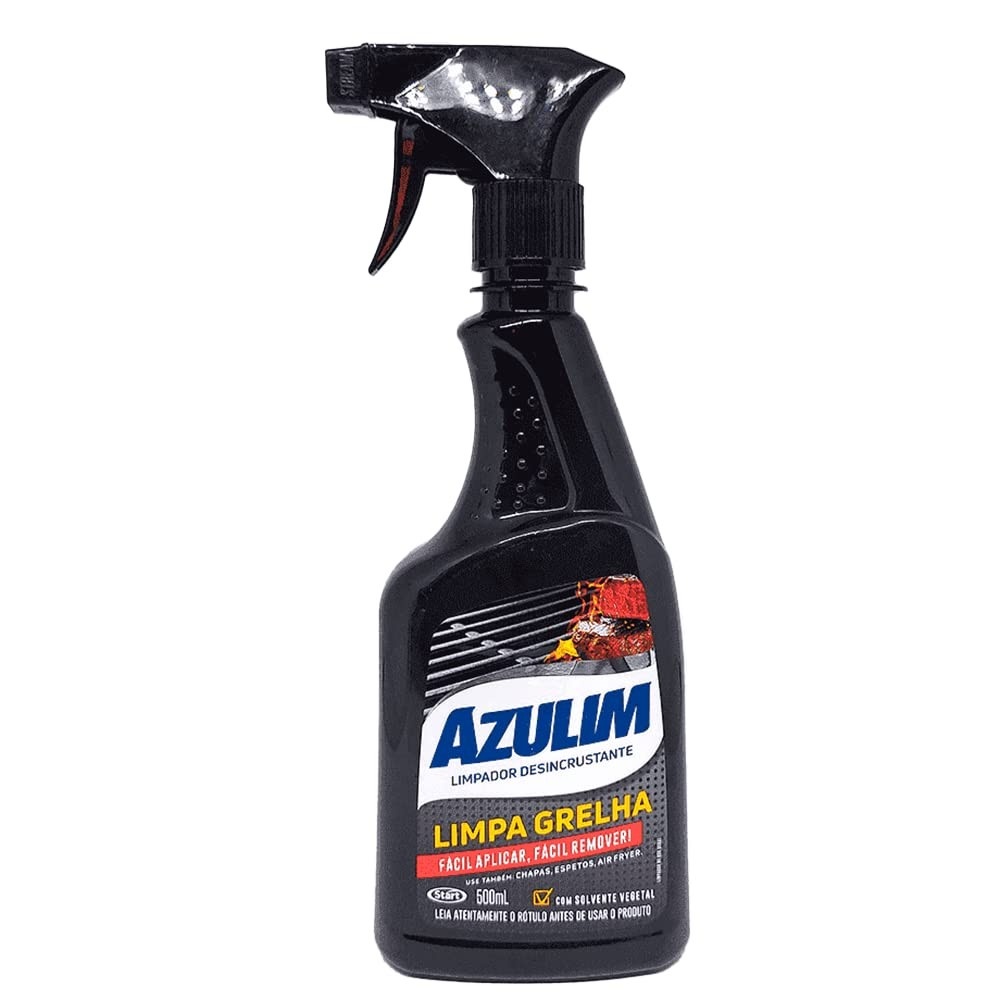 Limpa Grelhas Azulim - Limpeza Profunda e Fácil para Churrasqueiras e Grelhas