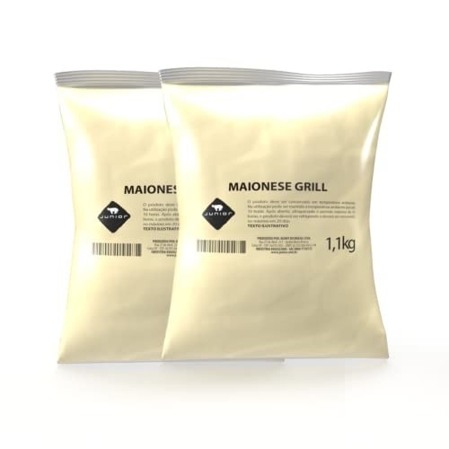 Combo Duas Unidades De Maionese Grill 1,01kg Junior