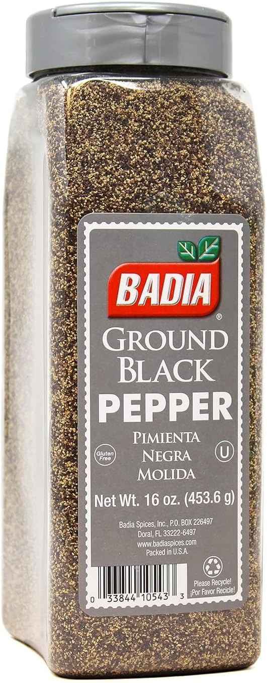 Pimenta-Do-Reino Preta Moida - Pepper Ground Black 453.6 g