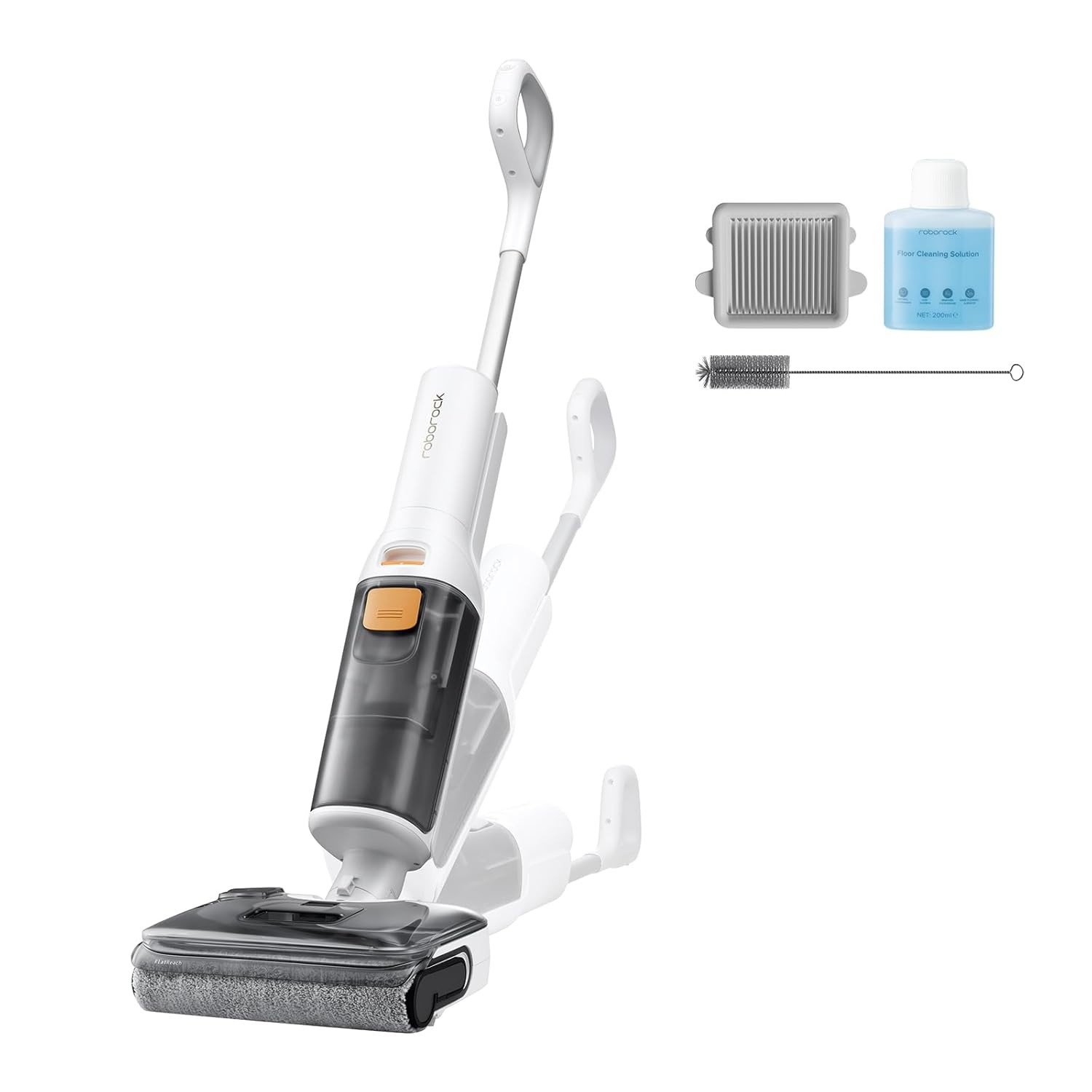 Roborock F25 GT - Aspirador e Esfregão Sem Fio com 20.000 Pa e Autolimpeza