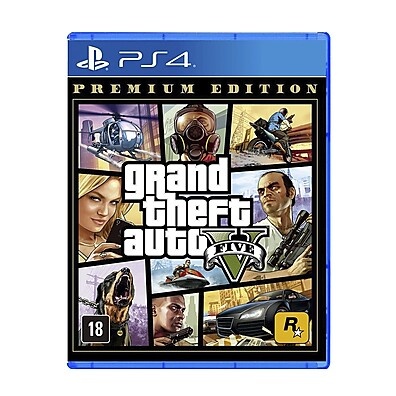 GTA 5 PS4: Ação e Aventura Sem Limites!