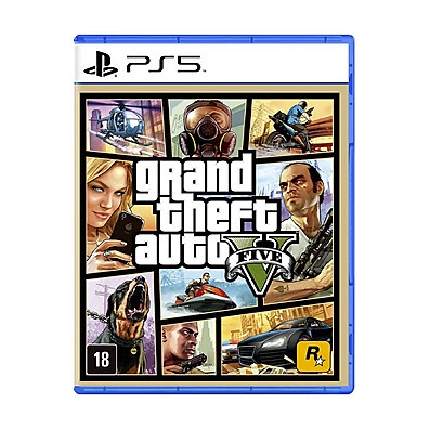 GTA 5 PS5: Ação e Aventura em Alta Definição