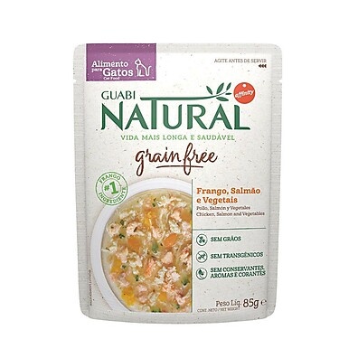 Guabi G-Free: Ração Úmida Natural para Gatos Castrados