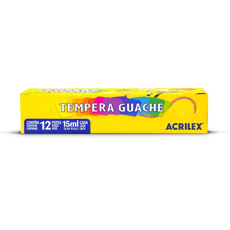 Guache Acrilex 12 Cores: Liberte sua Criatividade!