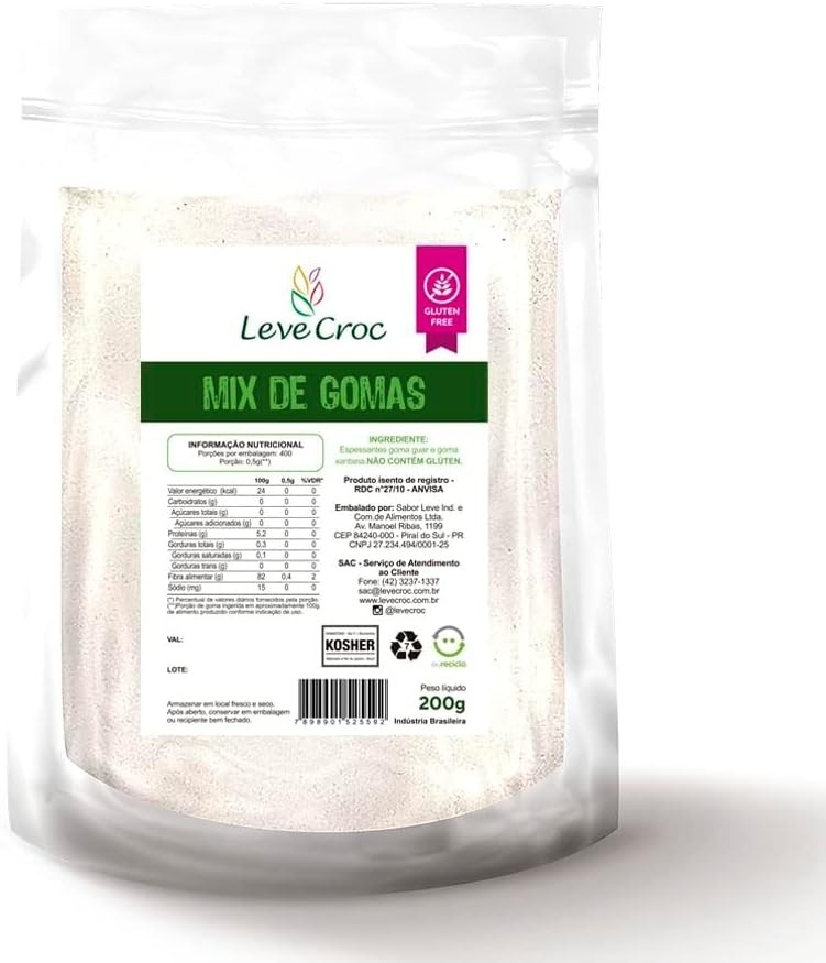 Mix de Gomas (Guar + Xantana) - 200G