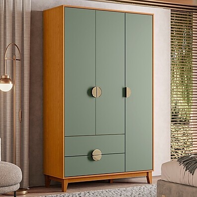 Guarda-Roupa 3 Portas: Organize com Estilo!