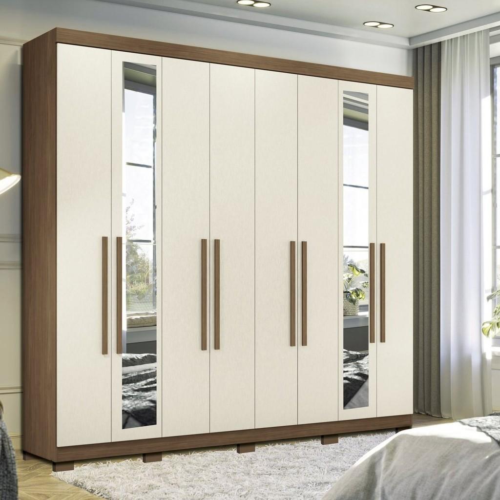 Guarda-Roupa 8 Portas: Espaço e Elegância!