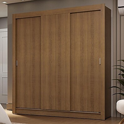 Guarda-Roupa Casal 3 Portas Rustic Sublime