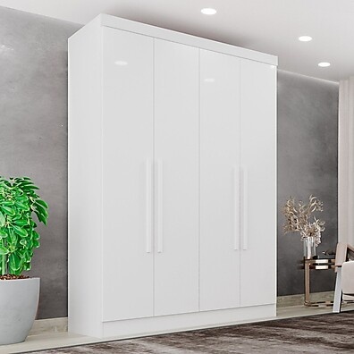 Guarda Roupa Casal 4 Portas: Organize com Estilo!