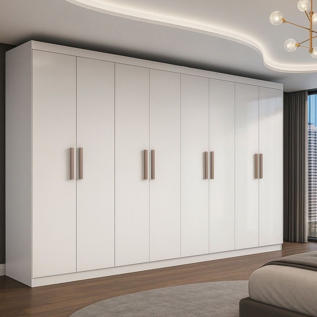 Guarda Roupa Casal 8 Portas: Mais Espaço e Elegância