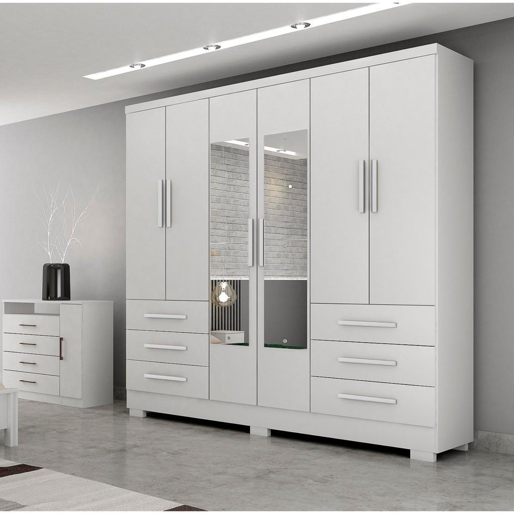 Guarda-Roupa Casal Dakar: Espaço & Elegância!