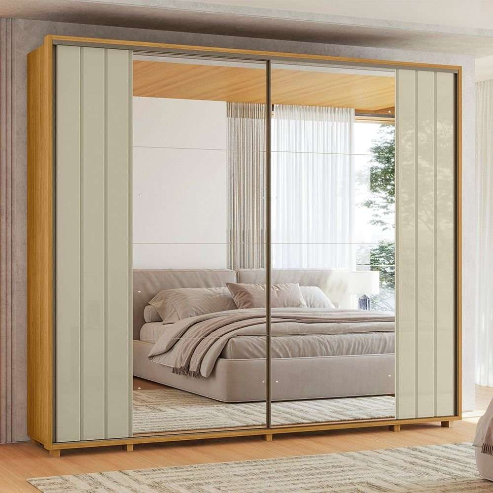 Guarda-Roupa Casal Dali: Espelho e Design!