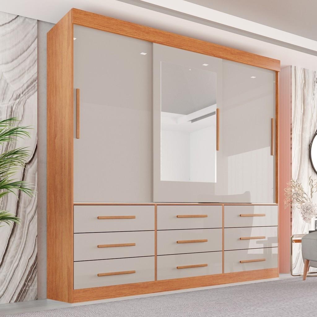 Guarda Roupa Casal Luana: Espaço & Elegância
