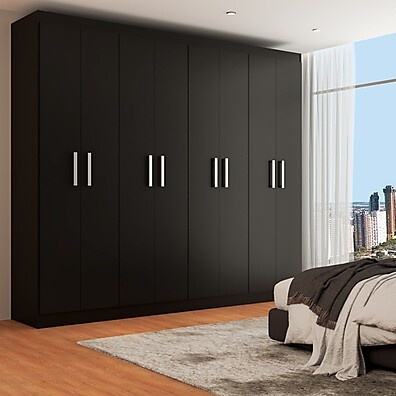 Guarda-Roupa Casal Malbec: 8 Portas e Elegância!