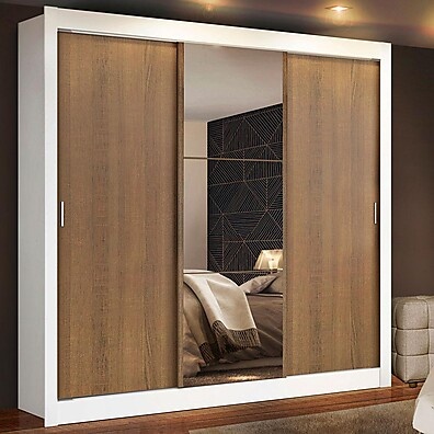Guarda Roupa Casal Mônaco: Espaço e Estilo!