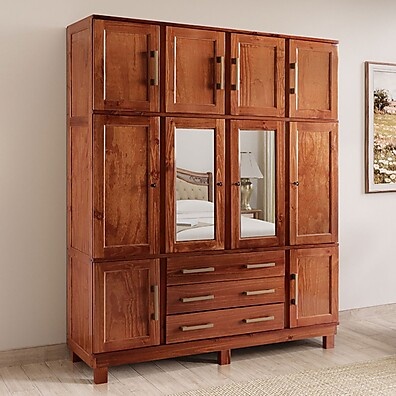 Guarda-Roupa Casal Paris 10 Portas: Elegância e Espaço