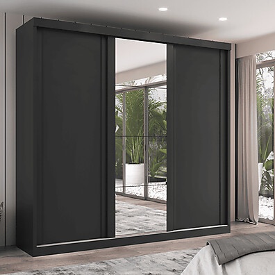 Guarda Roupa Casal Sevilha: Espaço e Elegância