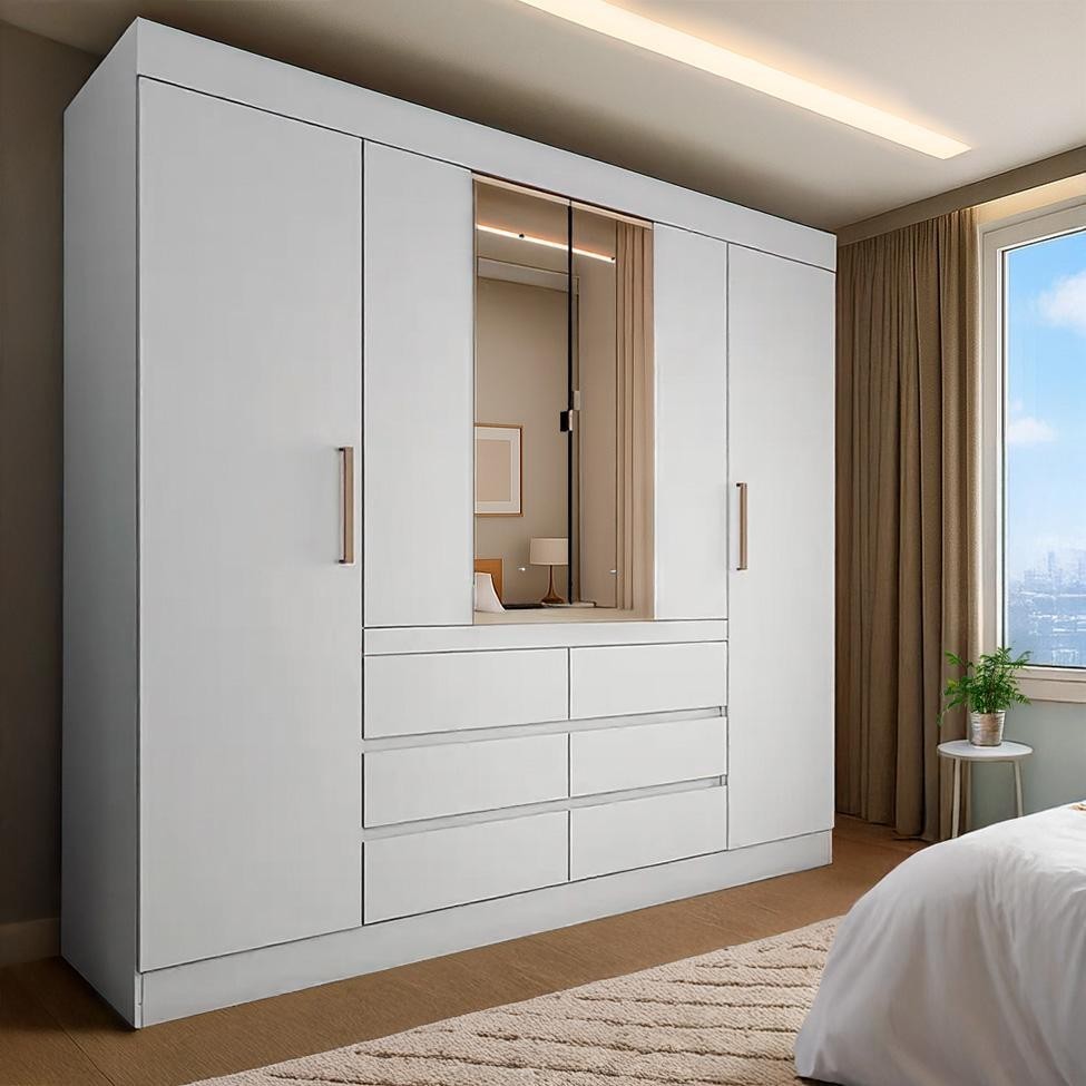 Guarda-Roupa Casal Trevi: Espaço & Elegância