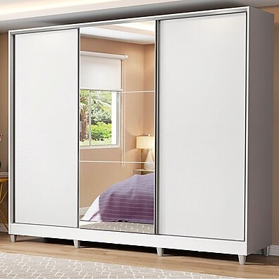Guarda Roupa Casal Zurique: Espaço & Elegância