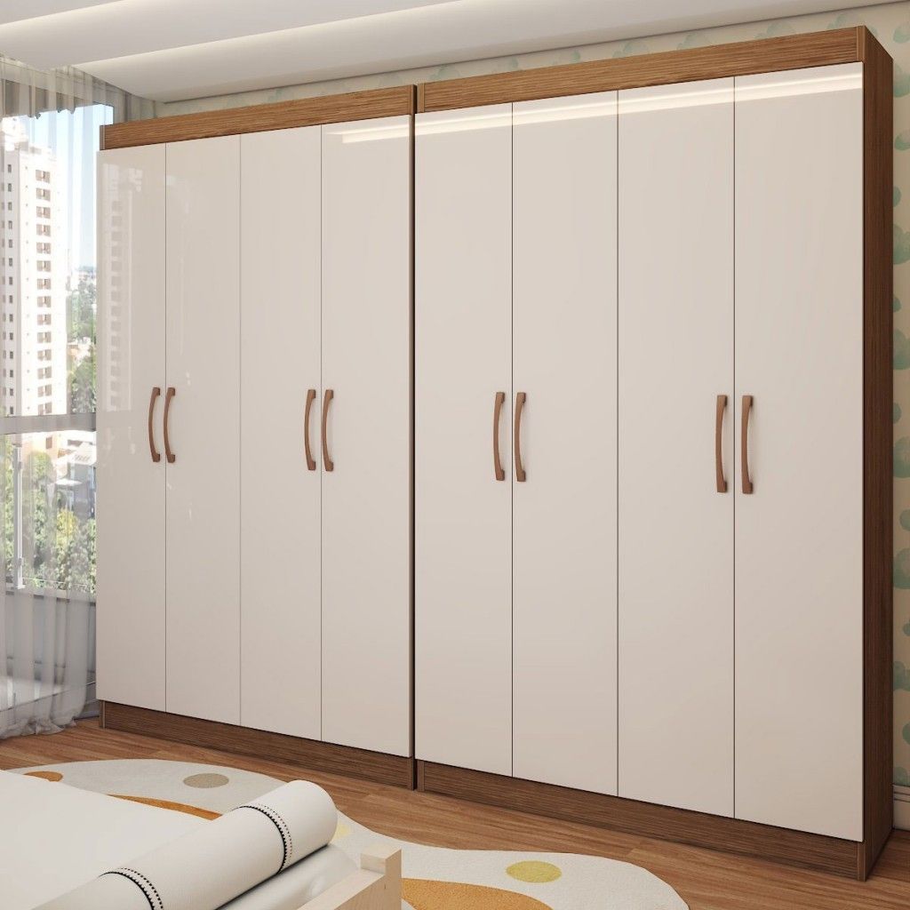 Guarda-Roupa Infantil 8 Portas: Organize com Estilo!