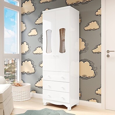 Guarda Roupa Infantil Branco: Organize com Estilo!