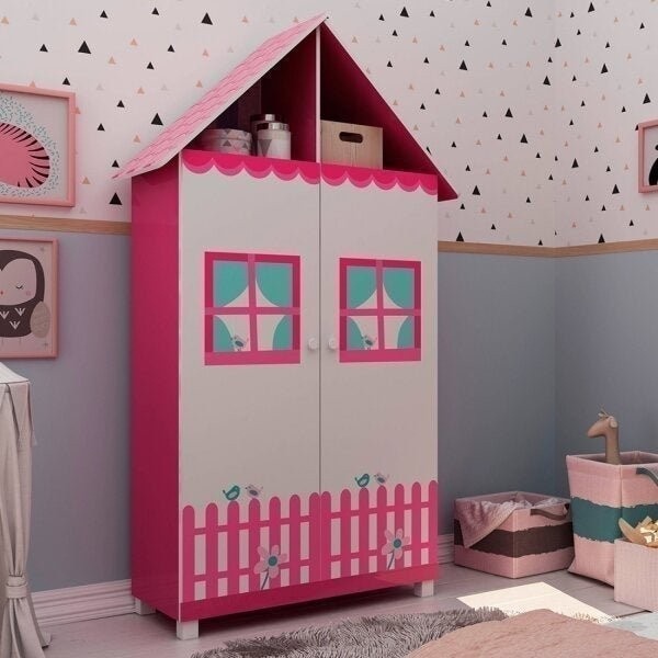 Guarda-Roupa Infantil Casinha: Organize com Magia!