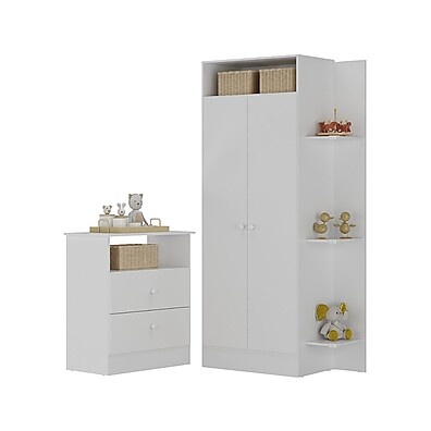 Guarda-Roupa Infantil com Cômoda: Organize e Decore!