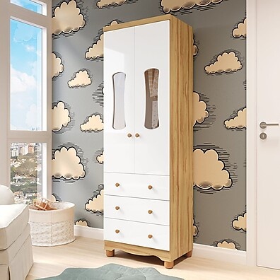Guarda Roupa Infantil Lana: Organize com Estilo!