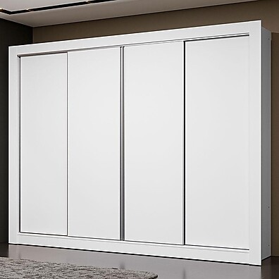 Guarda-Roupa Montana 4 Portas: Organize Tudo com Estilo!