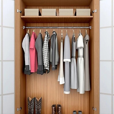 Suporte de Tubo em U: Aço Inox para Seu Guarda-Roupa