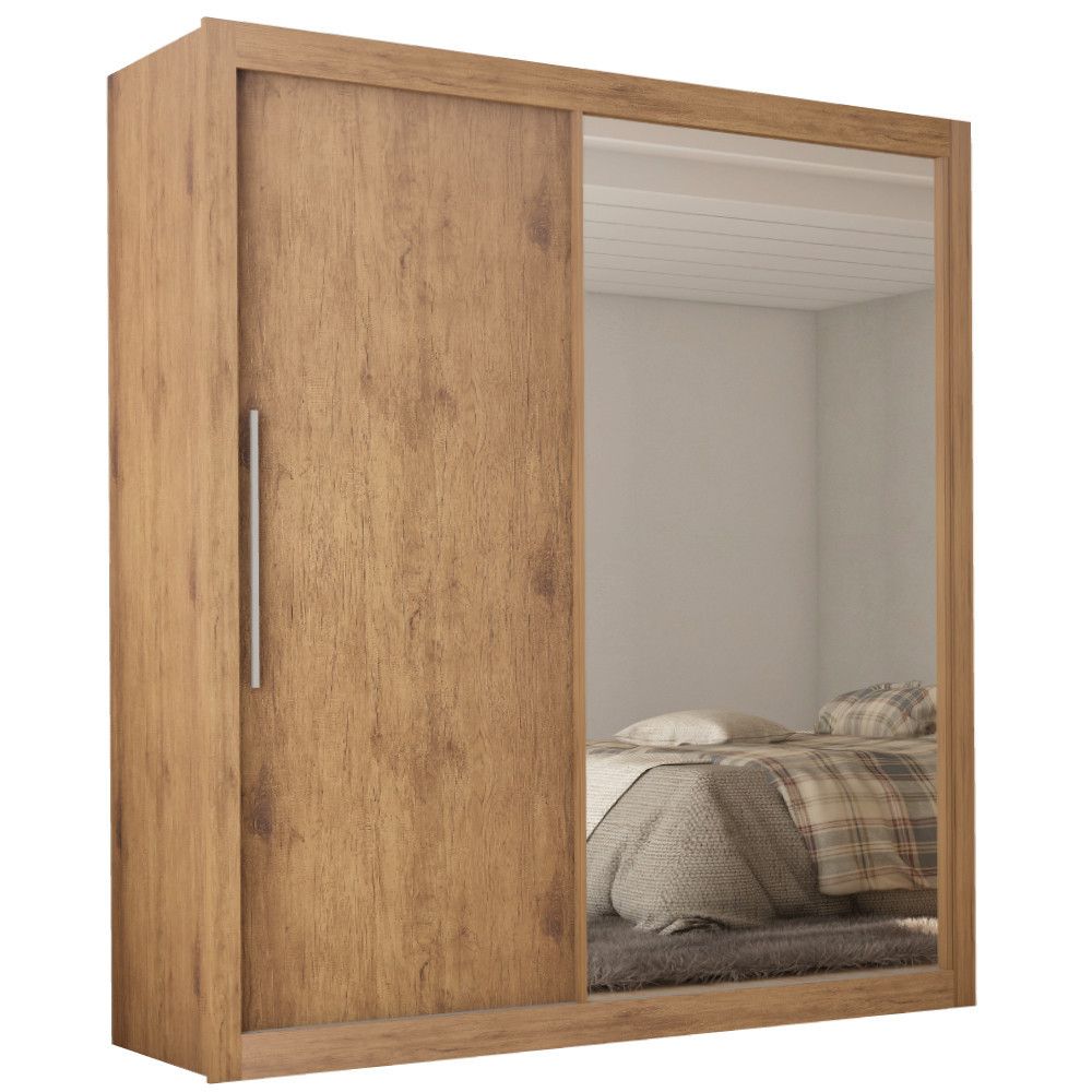 Guarda Roupa Solteiro 2 Portas: Real, Espaçoso e Elegante