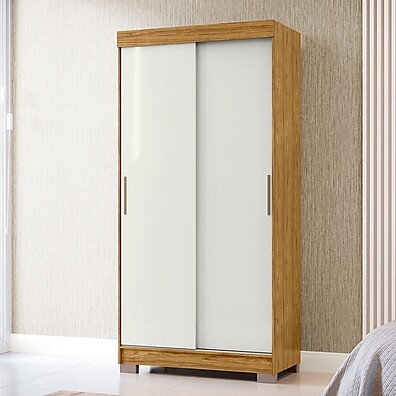 Guarda-Roupa Solteiro Antares 2P+2G: Moderno e Funcional