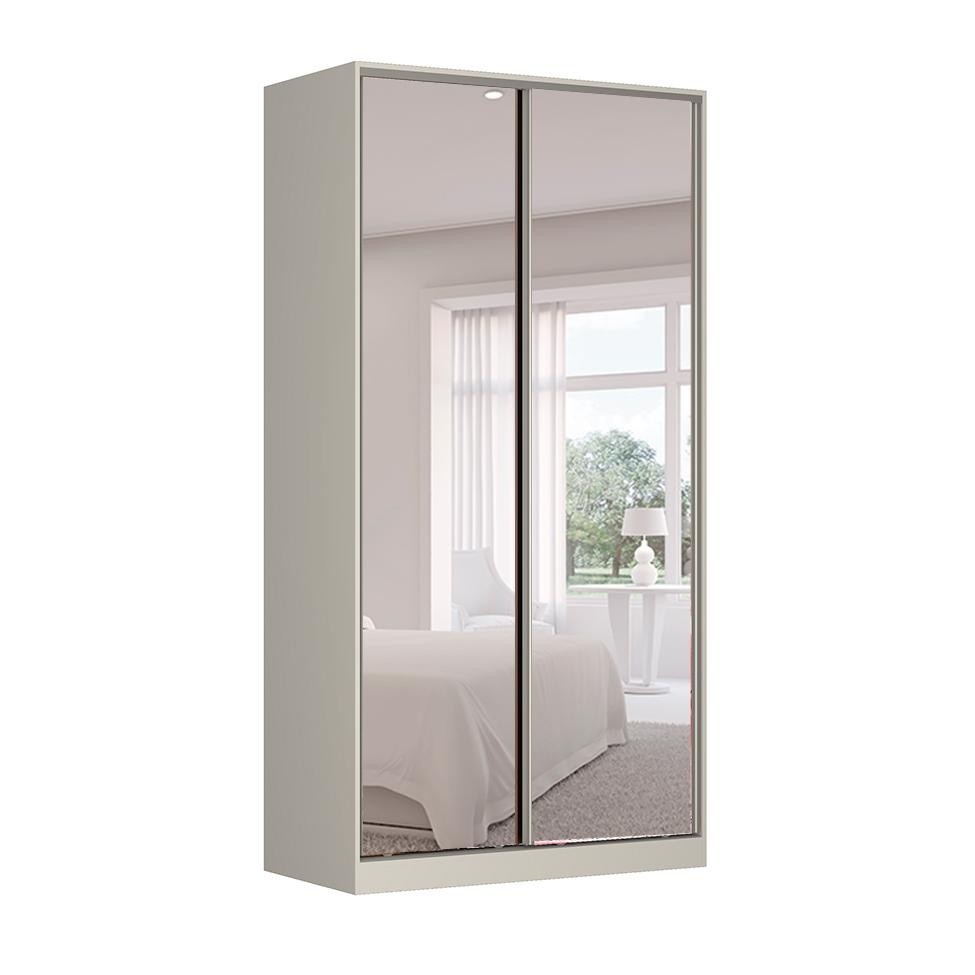 Guarda-Roupa Solteiro Branco Tunas VIII: Espaço e Estilo