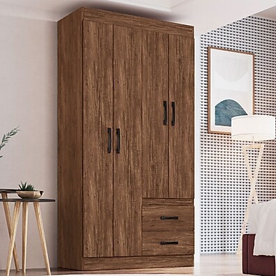 Guarda-Roupa Solteiro Cordova 4 Portas: Espaço e Estilo