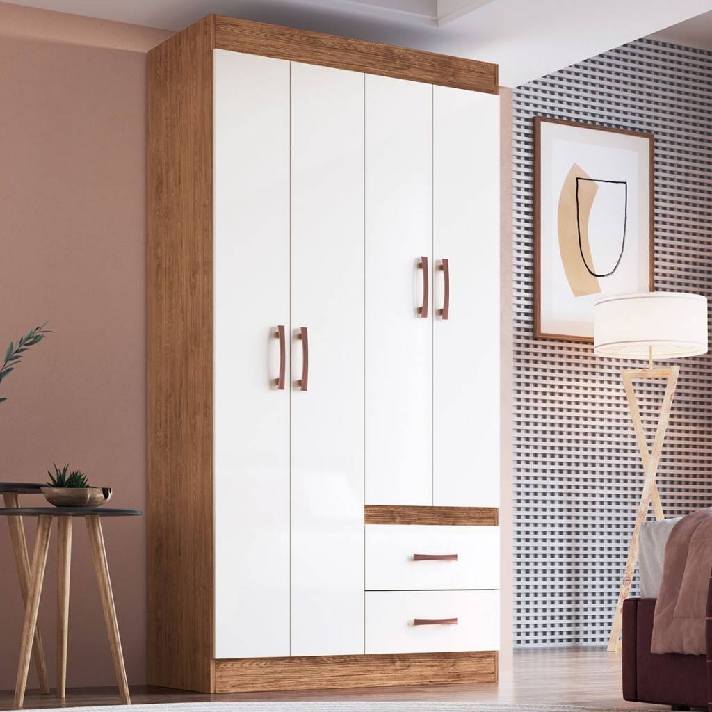 Guarda-Roupa Solteiro Cordova: Seu Quarto Organizado!