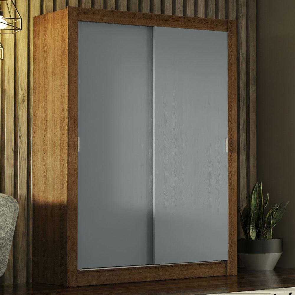 Guarda-Roupa Solteiro Madesa Denver: Espaço e Estilo