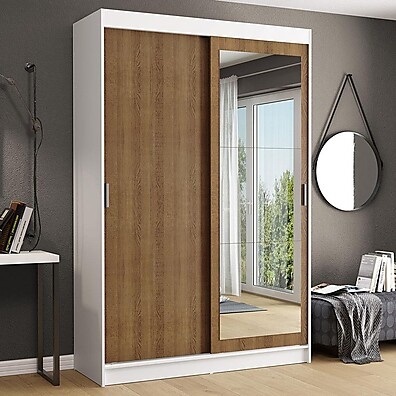Guarda-Roupa Solteiro Madesa Tokio: Espaço e Estilo no Seu Quarto