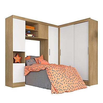 Guarda Roupa Solteiro Modulado: Organize com Estilo!