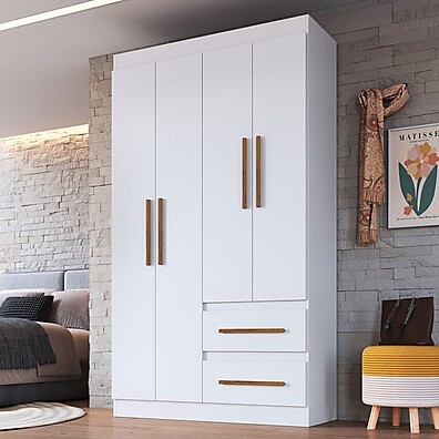 Guarda-Roupa Solteiro Palermo: Seu Quarto Organizado!
