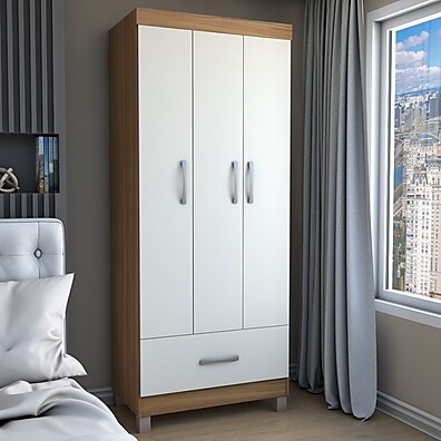 Guarda-Roupa Solteiro Poseidon: Seu Quarto Organizado!