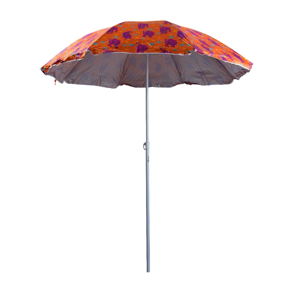 Guarda-sol Gigante 1,80m com Proteção UV: Laranja com Tigre